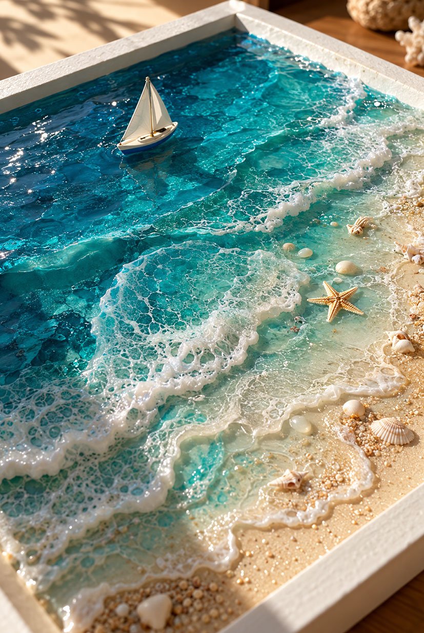 Sea Resin Art Workshop